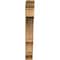 Ekena Millwork Balboa Traditional Smooth Bracket, Western Red Cedar, 5 1/2"W x 34"D x 42"H BKT06X34X42BOA01SWR - alternate 2